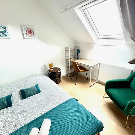 Perle Marine Haussmannienne - Lumineux&calme - Proche Gare&plage * Dieppe