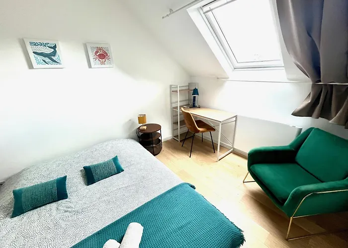 Perle Marine Haussmannienne - Lumineux & Calme - Proche Gare & * Dieppe