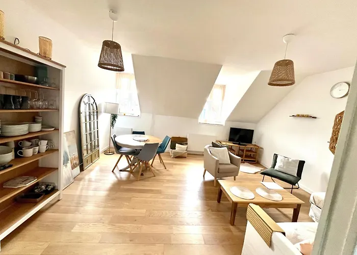 Perle Marine Haussmannienne - Lumineux & Calme - Proche Gare & * Dieppe